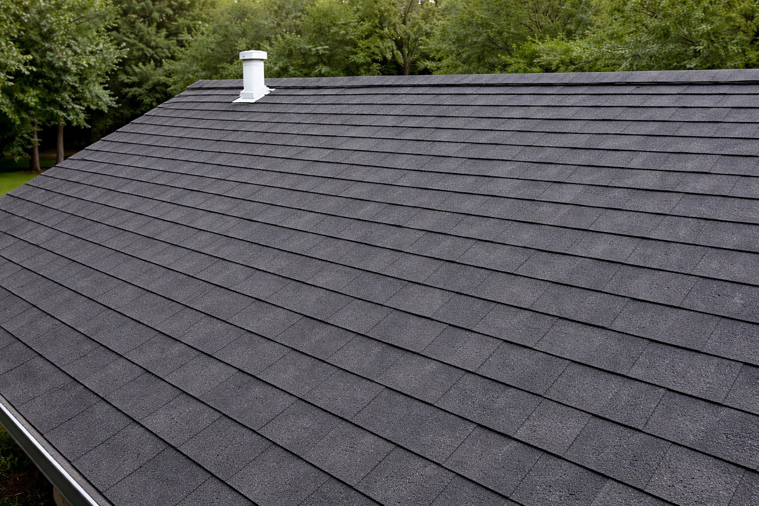 Clean roof after moss removal